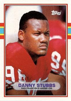 Danny Stubbs 1989 Topps #17 Sports Card