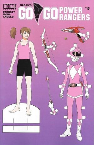 Saban's Go Go Power Rangers #5 (Unlockable Mok Variant)