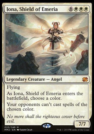 Iona, Shield of Emeria (Modern Masters 2015) Trading Card