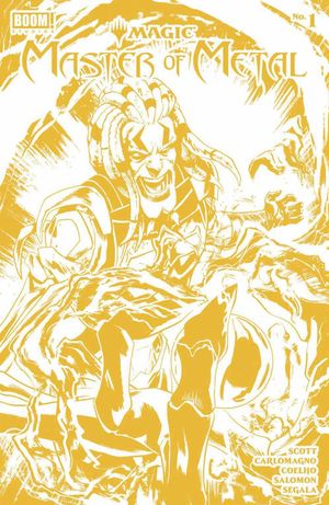 Magic Master Of Metal #1 Cover E 25 Copy Foil Cover Gorham #1