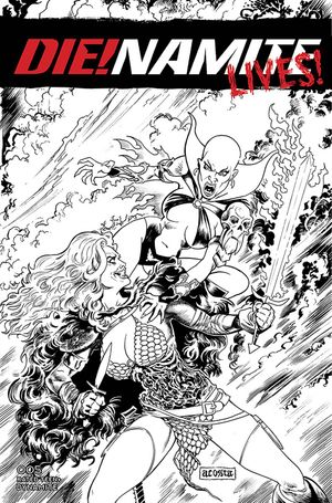 Die!namite Lives #5 (Cover I 30 Copy Cover Acosta B&)