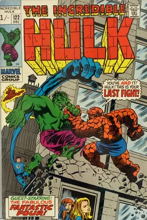 Incredible Hulk #122 (U.K. Price Variant)