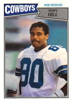 Tony Hill 1987 Topps #266 Sports Card