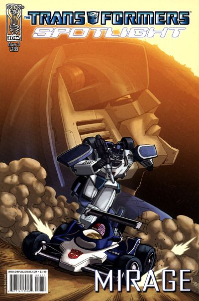 Transformers: Spotlight Mirage Comic