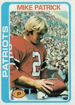 Mike Patrick 1978 Topps #56 Sports Card