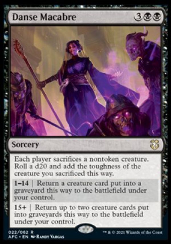 Danse Macabre (D&D Realms Commander Decks) Value GoCollect