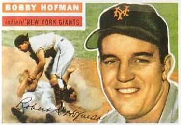 Bobby Hofman 1956 Topps #28 Sports Card