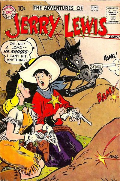 Adventures of Jerry Lewis #58 Comic