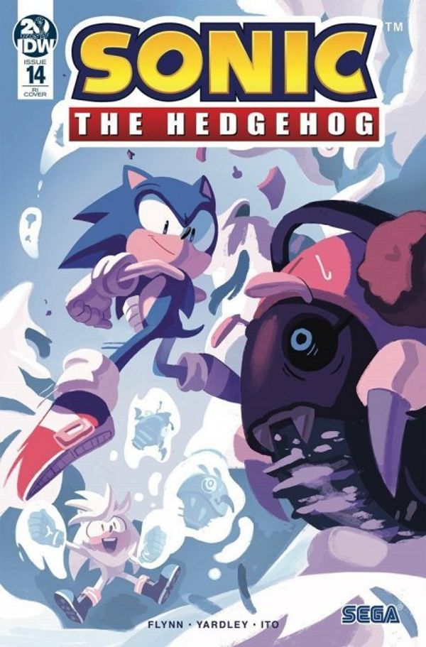 Sonic the Hedgehog #14 (10 Copy Cover Fourdraine)