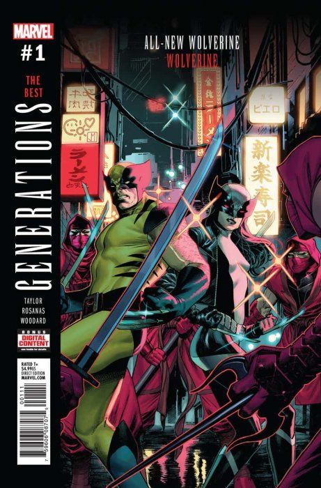 Generations: Wolverine & All-New Wolverine #1 Comic