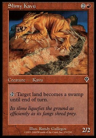 Slimy Kavu (Invasion) Trading Card