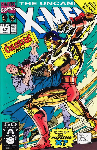 Uncanny X-Men #279 Comic