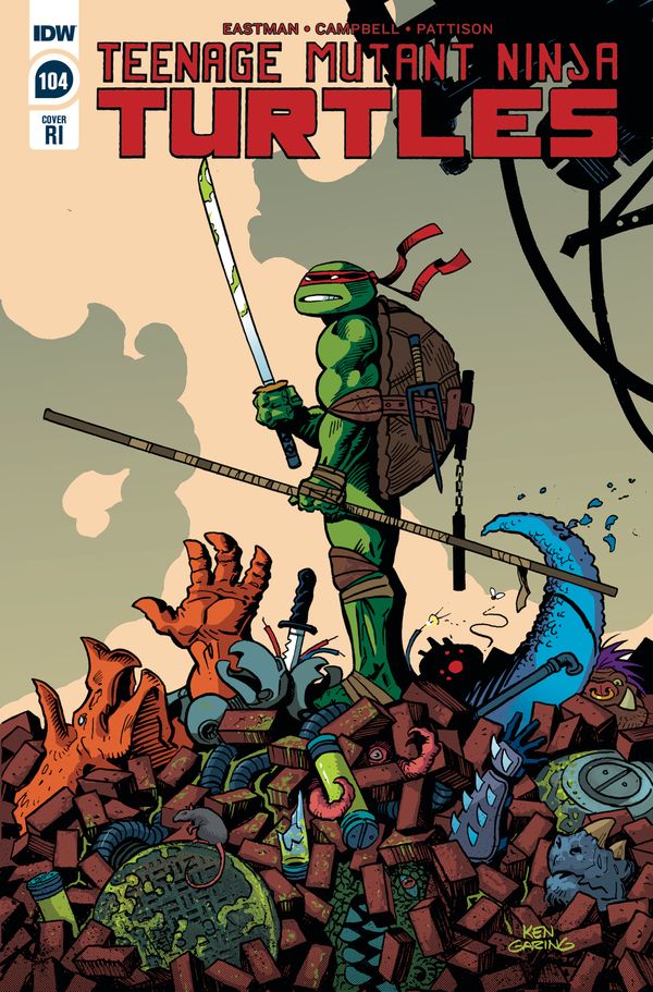 Tmnt Ongoing #104 (10 Copy Cover Garing)