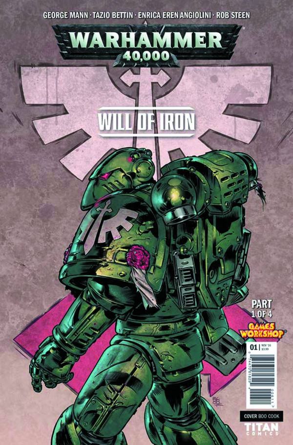 Warhammer 40000 Will Of Iron #1 (Cover D Cook)