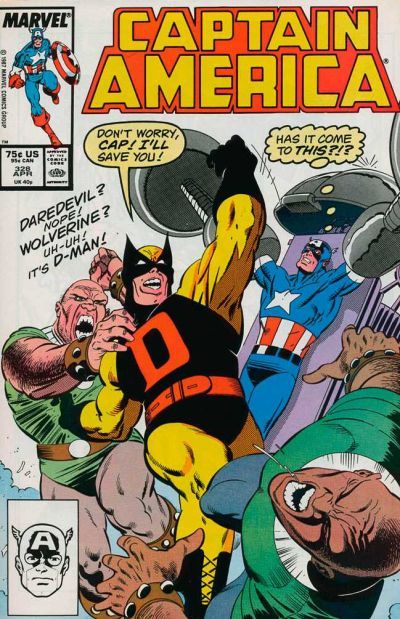 Captain America #328 Comic