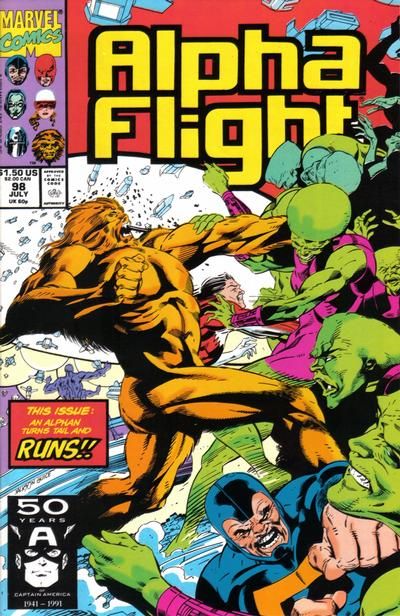 Alpha Flight #98 Comic