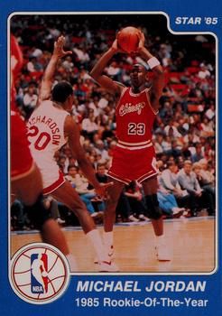 Michael Jordan 1984 Star #288 Sports Card
