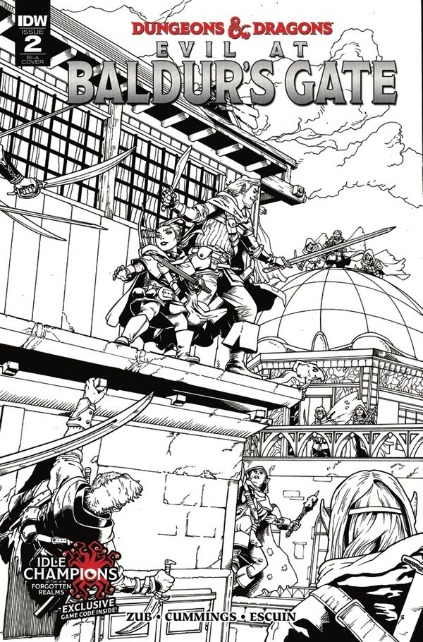 Dungeons & Dragons Evil At Baldurs Gate #2 (10 Copy Cover)