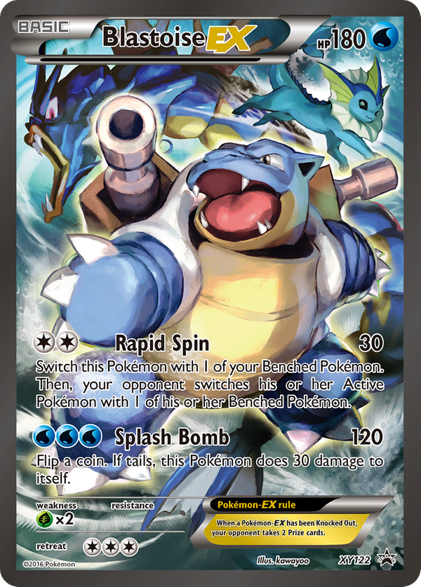 Blastoise EX (XY122) - XY Black Star Promos