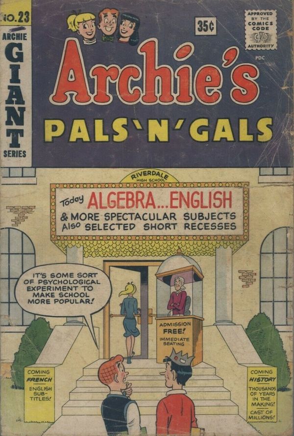 Archie's Pals 'N' Gals #23 (35 Cent Price Variant)