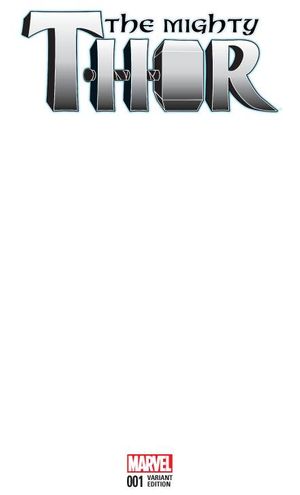 Mighty Thor #1 (Blank Variant)