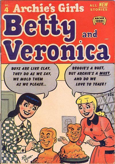 Archie's Girls Betty and Veronica #4 Comic