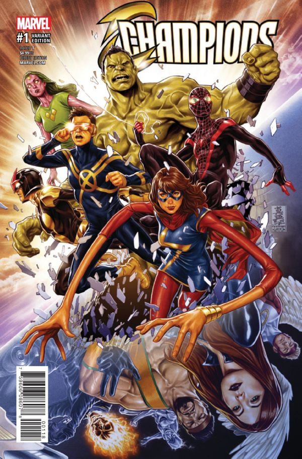Now Champions #1 (Champions Variant)