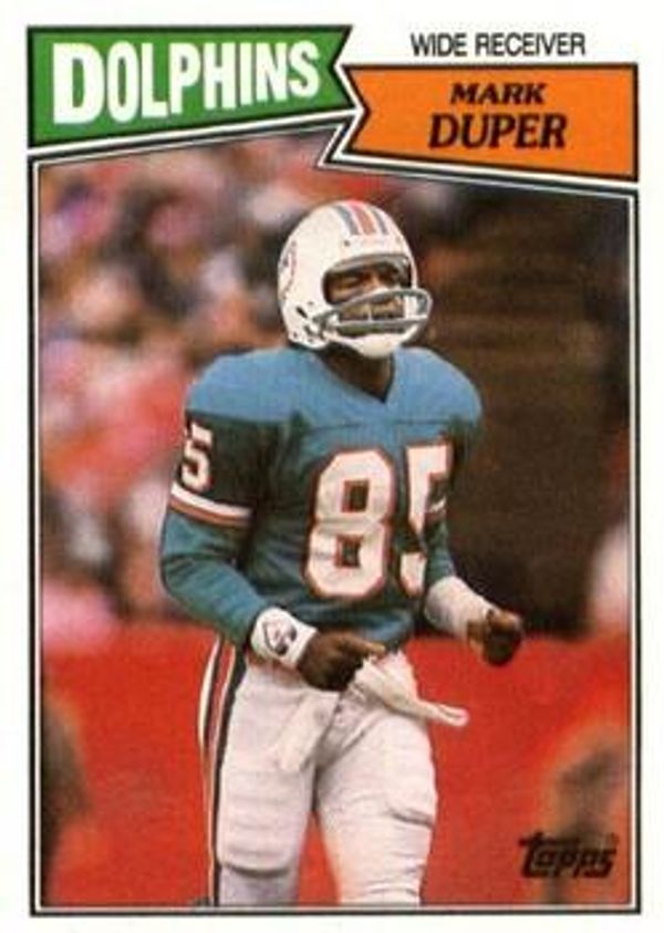 Mark Duper 1987 Topps #236