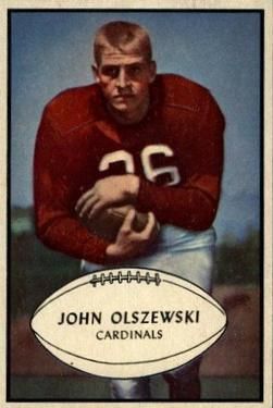 John Olszewski 1953 Bowman #45 Sports Card