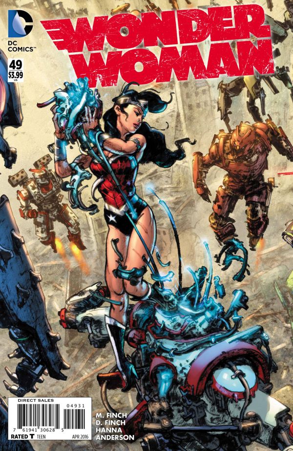Wonder Woman #49 (Kim Jung G.I. Variant Cover)