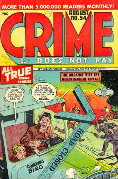 Crime Does Not Pay #54 Comic