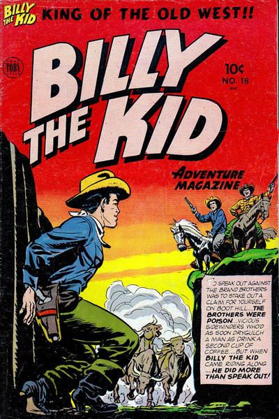 Billy the Kid Adventure Magazine #18 Comic