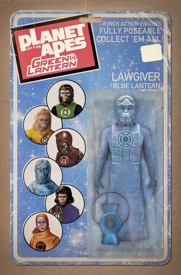 Planet of the Apes / Green Lantern #4 (Unlock Action Figure Variant)