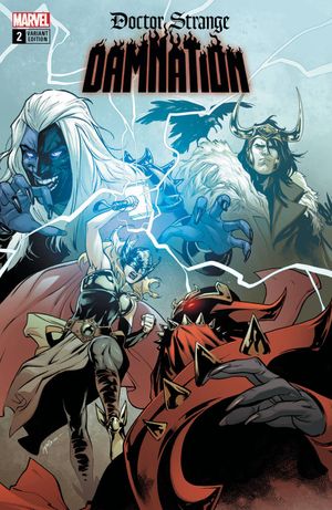 Doctor Strange: Damnation #2 (Mighty Thor Variant Leg)