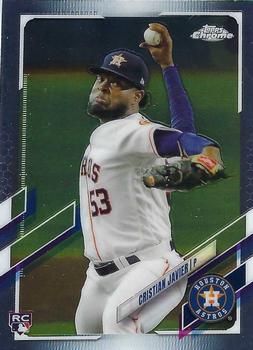 Cristian Javier 2021 Topps Chrome Baseball #92 Sports Card