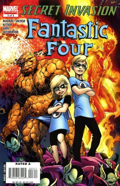 Secret Invasion: Fantastic Four #3 Comic