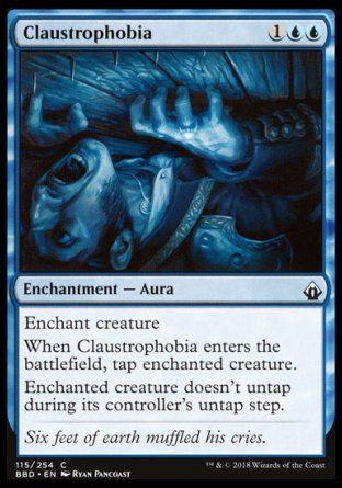 Claustrophobia (Battlebond) Trading Card