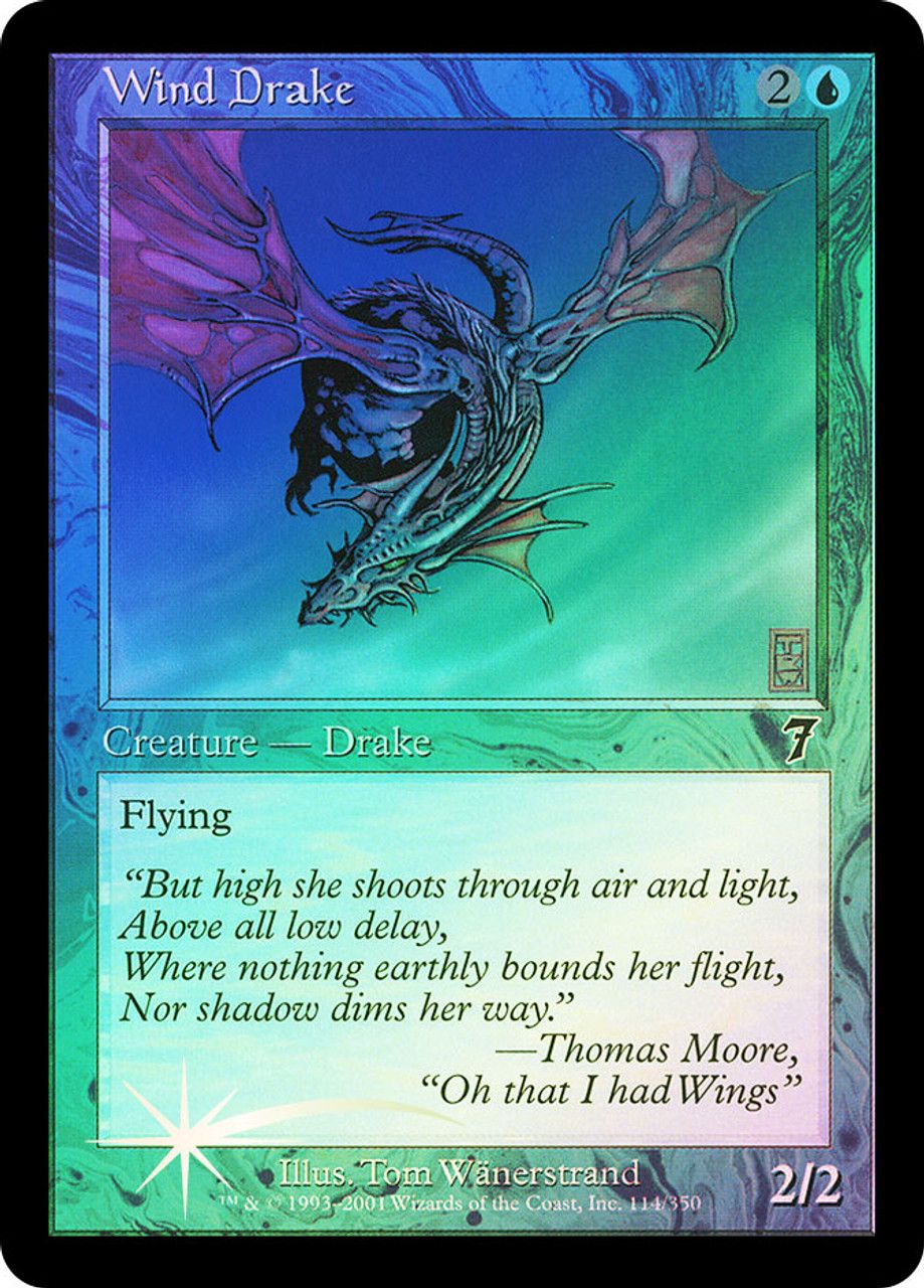 Wind Drake (7th Edition - Foil) Trading Card