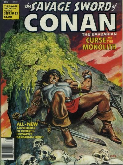 The Savage Sword of Conan #33 Comic