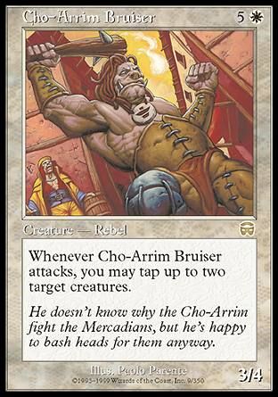 Cho-Arrim Bruiser (Mercadian Masques) Trading Card