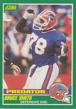 Bruce Smith 1989 Score #325 Sports Card