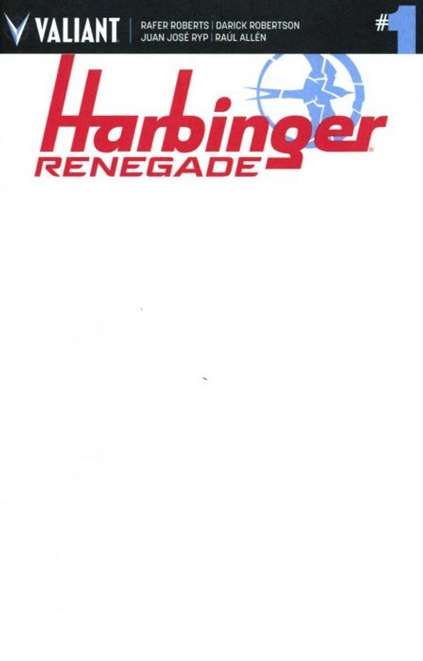 Harbinger Renegade #1 (Cover F Blank)