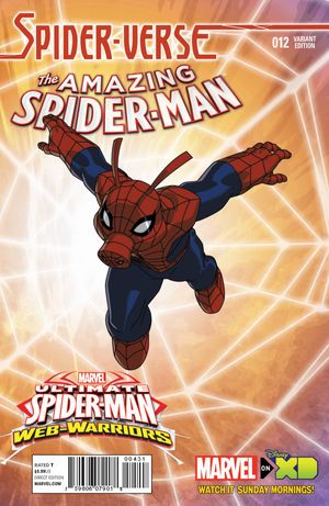 Amazing Spider-man #12 (Wamester Spider-verse Variant)