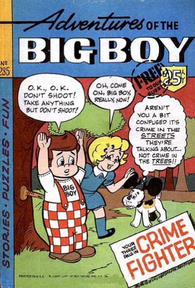 Adventures of Big Boy #235 Comic