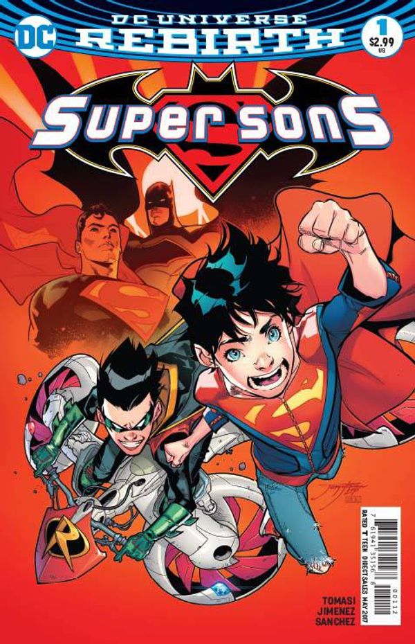 Super Sons #1 (2nd Printing)