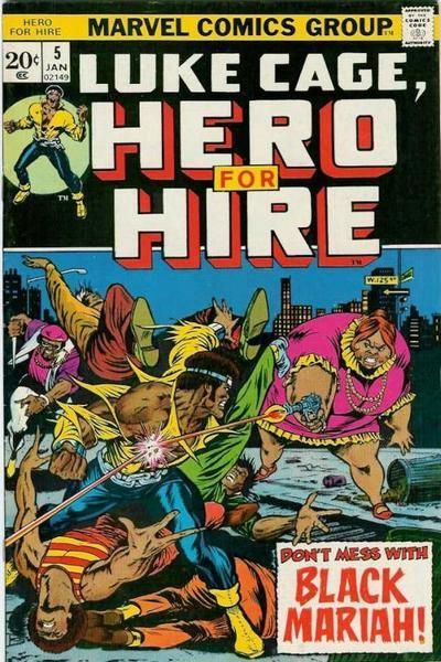 Hero For Hire #5 Comic