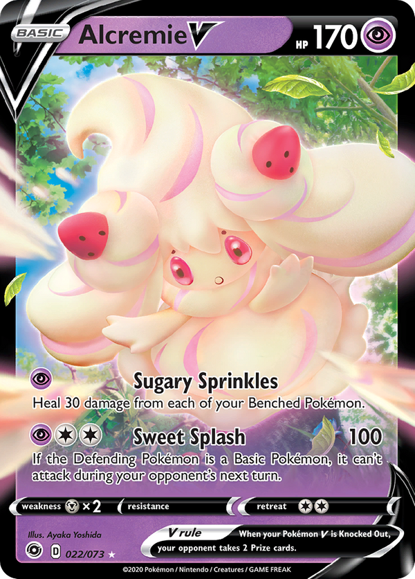 Alcremie V (22/73) - Champion's Path