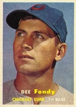 Dee Fondy 1957 Topps #42 Sports Card