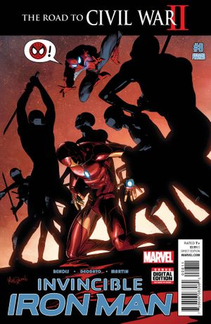 Invincible Iron Man #8 (2nd Printing)