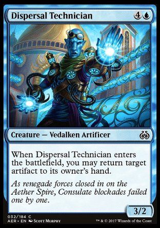 Dispersal Technician (Aether Revolt) Trading Card